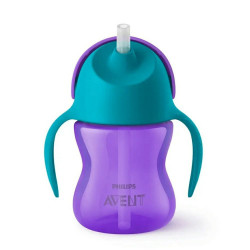 COPO CANECA AVENT AZUL/ROXO 200ML SCF796/02