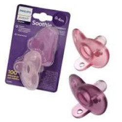 CHUPETA AVENT SOOTHIES 0-3 ROSA