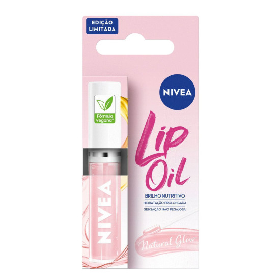 HIDRATANTE LABIAL NIVEA LIP OIL NATURAL GLOW 5,5ML