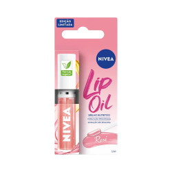PROTETOR LABIAL NIVEA 5,5G LIP OIL ROSE