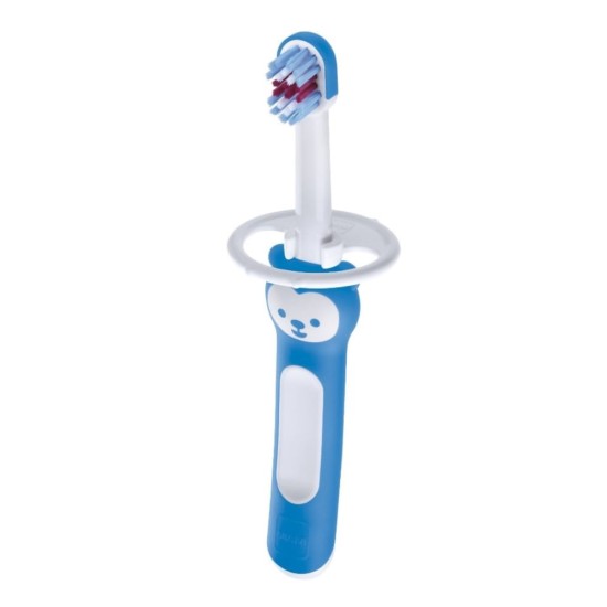 ESCOVA DENTAL INF BABYS BRUSH MAM 6 MESES+ AZUL