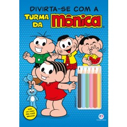 LIVRO TURMA DA MONICA DIVIRTA-SE