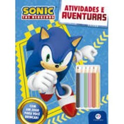 LIVRO SONIC ATIVIDADESODORANTE E AVENTURAS