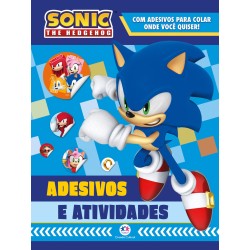 LIVRO SONIC ADESIVOS E ATIVIDADES
