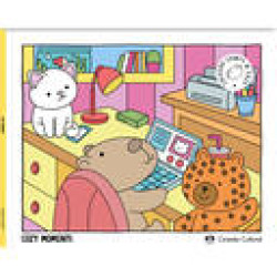 LIVRO COMFY E COZY BOOKS COZY MOMENTS COLORIR