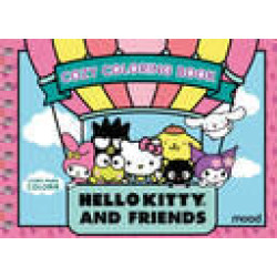 LIVRO HELLO KITTY AND FRIENDS COZY COLORING BOOK