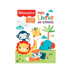 LIVRO FISHER PRICE MEU LIVRAO COLORIR