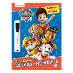 LIVRO PATRULHA CANINA LETRAS E NUMEROS