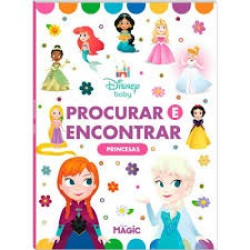 LIVRO PROCURAR E ENCONTRAR BABY PRINCESAS