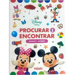 LIVRO PROCURAR E ENCONTRAR MINNIE E MICKEY